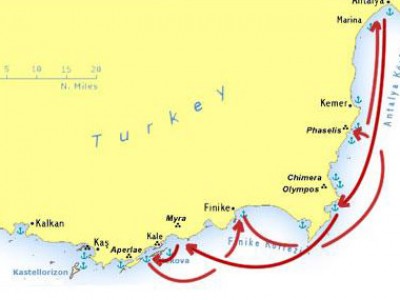 Antalya - Kekova Mavi Tur